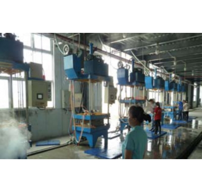 液壓提升PLC控制半自動成型機(jī)組